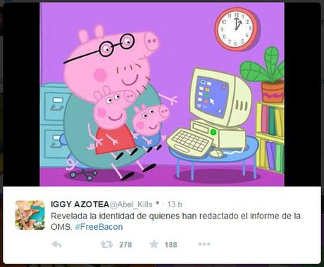 #FreeBacon, o cómo defendemos lo insano. freebacon peppapig