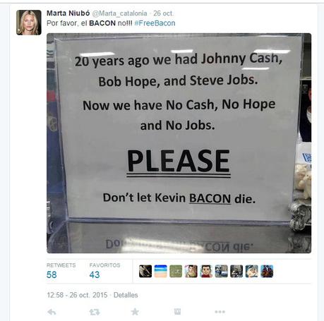 #FreeBacon, o cómo defendemos lo insano. #FreeBacon | Maria en la red