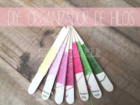 DIY: organizador de hilos. DIY: organizador de hilos.