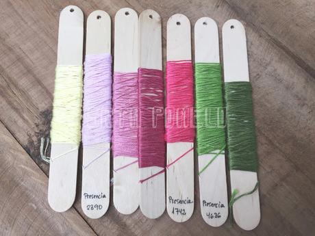 DIY: organizador de hilos. DIY: organizador de hilos.