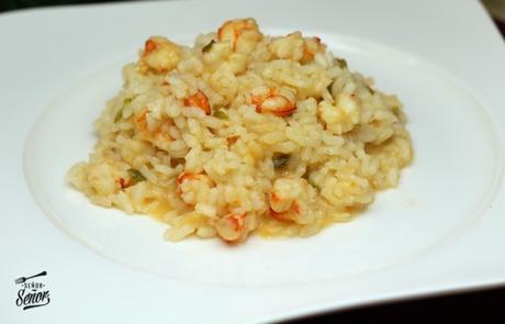 Arroz con gambas | Receta fácil