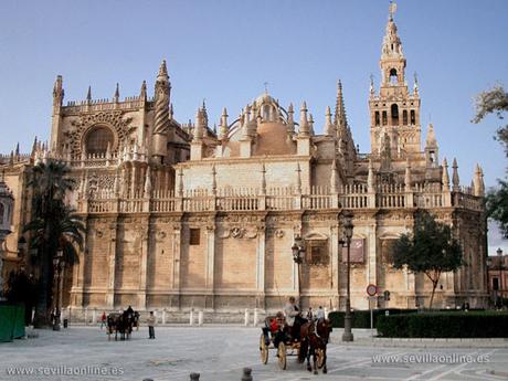 Pintando  sobre la Catedral