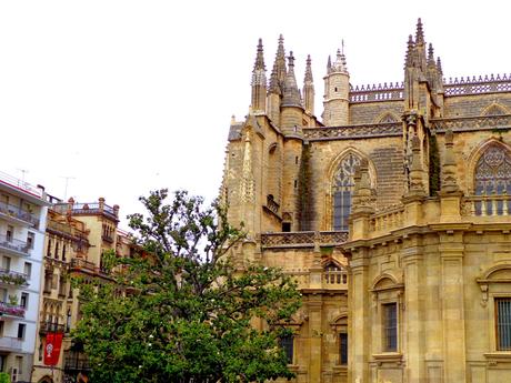 Pintando  sobre la Catedral