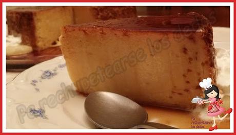 * Flan de huevo. La receta de mi madre (Olla GM-E)