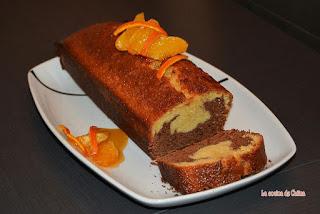 Bizcocho de naranja y chocolate Bizcocho de naranja y chocolate