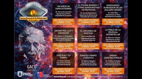 Charlas por el Centenario de la Relatividad General en la Universidad de Concepción Centenario de la Relatividad General, UdeC