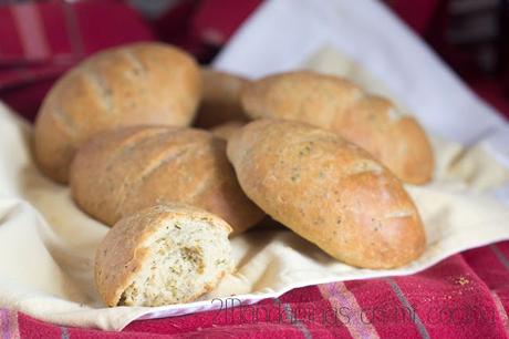 Barritas de pan a las hierbas provenzales