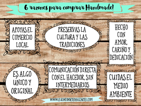 6 razones para comprar HandMade, Diseño, Hecho a Mano, Artesanía!