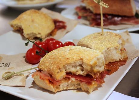 El mejor bocadillo de jamón. Receta ganadora del concurso y mi curso de ESAH