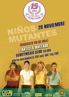 Concierto de Niños Mutantes y Pigmy en Ochoymedio