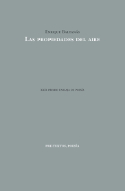 Las propiedades del aire, de Enrique Baltanás: cuatro notas de lectura