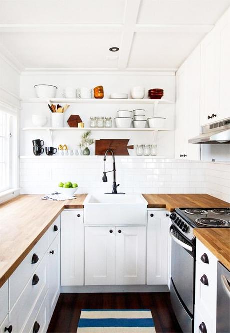 TIPS DECO: 11 IDEAS PARA COCINAS PEQUEÑAS