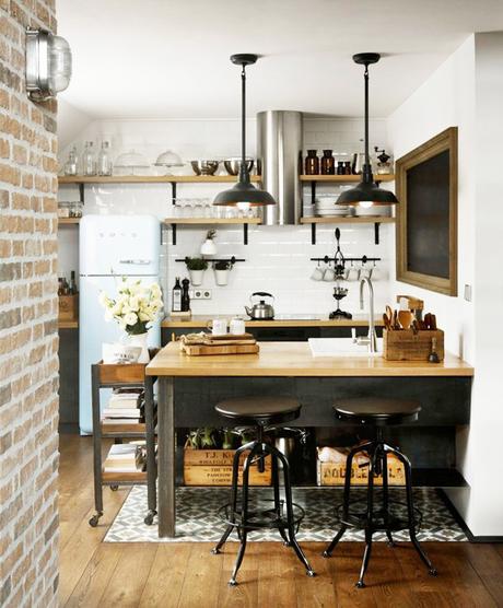 TIPS DECO: 11 IDEAS PARA COCINAS PEQUEÑAS