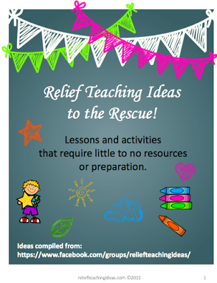 Relief Teaching Ideas to the Rescue!