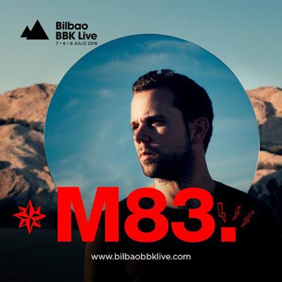 M83 se apuntan al Bilbao BBK Live 2016