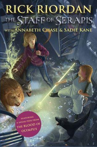 Minireseña: The Staff of Serapis, de Rick Riordan + descarga el audiolibro en inglés leido por el autor. 18752959