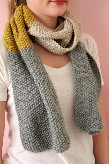 KNIT INSPIRATION: BUFANDAS Y CUELLOS moss-stitch-scarf4