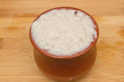 Arroz con leche de almendras y castañas sin gluten ni lactosa