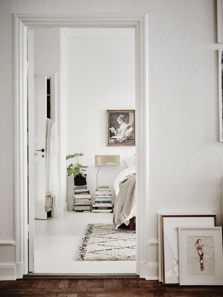 Un apartamento en Goteborg de atmósfera femenina