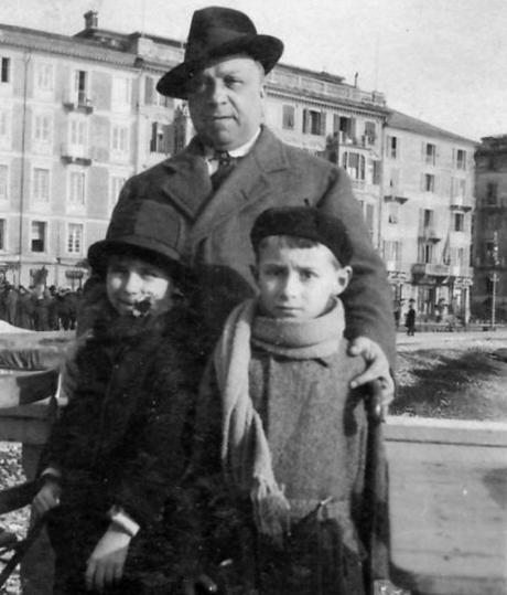 Primo Levi, Cesare Levi y Anna Maria Levi