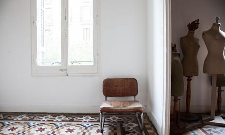 Apartamento en Barcelona con espectaculares suelos de mosaico hidráulico