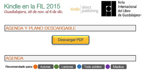 AMAZON en la FIL 2015 ¡Descarga el programa!