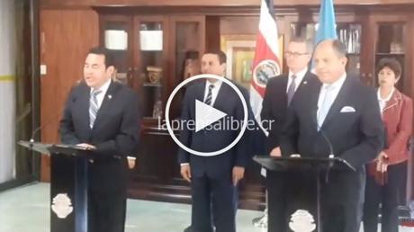 Guatemala llevará propuesta de solución para migrantes cubanos a México jimmy morales cubanos