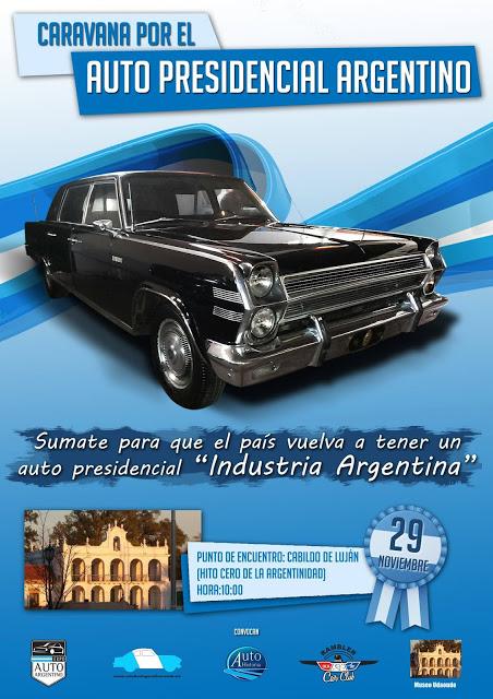 Por el Auto Presidencial Argentino