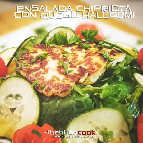 ENSALADA CHIPRIOTA CON QUESO HALLOUMI ENSALADA CHIPRIOTA CON QUESO HALLOUMI