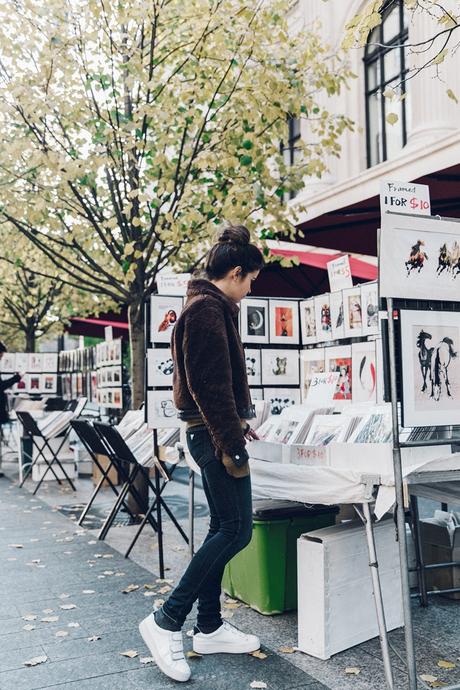 Museum Mile Museum_Mile-Faux_Fur_Jacket-Guess_Jeans-Sneakers-Outfit-Street_Style-NY_New_York-2