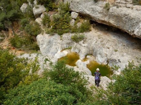 Ruta al Toll de l'ou desde Ulldemolins