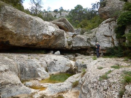 Ruta al Toll de l'ou desde Ulldemolins