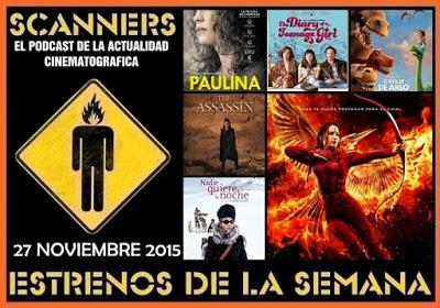 Estrenos de la Semana 27 de Noviembre de 2015 por el Podcast Scanners Estrenos de la Semana 27 de Noviembre de 2015 por el Podcast Scanners