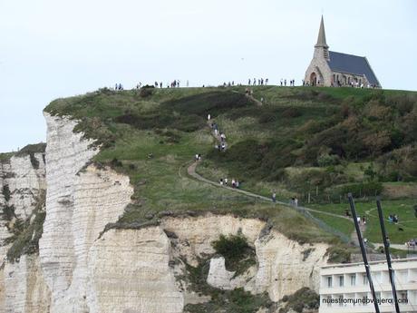 Étretat; los acantilados más famosos de Normandía