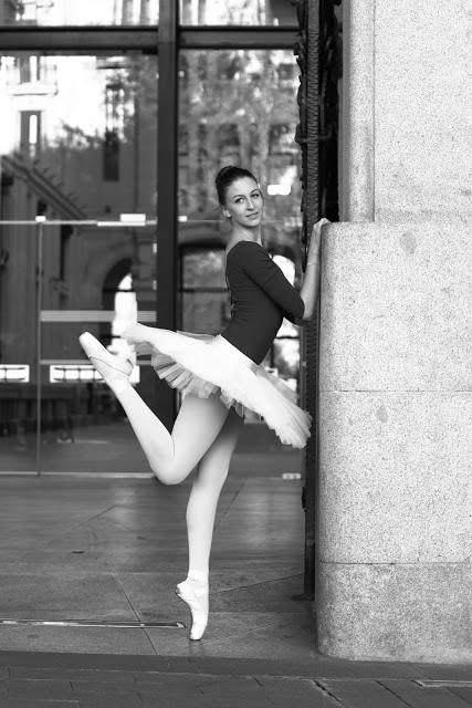 Ballerina for Madrid Atocha