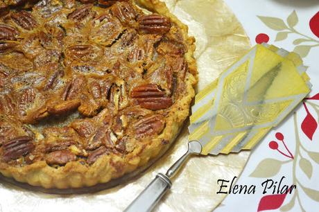Pecan pie con ron y jengibre Pecan pie con ron y jengibre