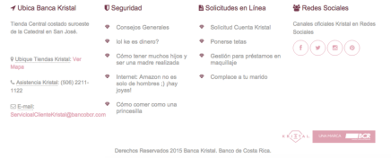 Banco Kristal, la degradación más machista de la mujer