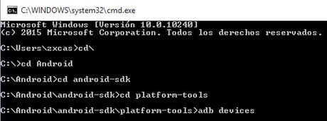 Manual para preparar tu windows para hacer root a un móvil o tablet android android adb.exe