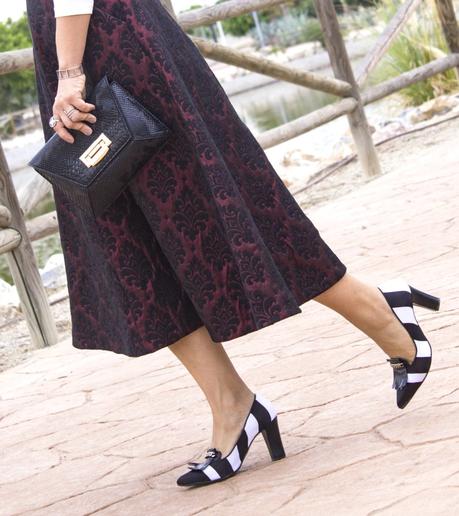 Look especial con falda barroca- Special look baroque skirt