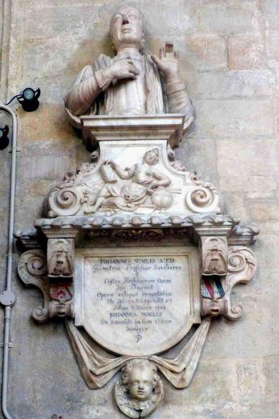 Mausoleos matemáticos de St Mary en Oxford Wallis