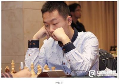 Wei Yi, el “témpano de Jiangsú”, en el China Chess King 2015 (I)