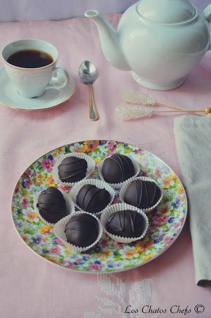 Trufas de mantequilla de cacahuete Trufas de mantequilla de cacahuete