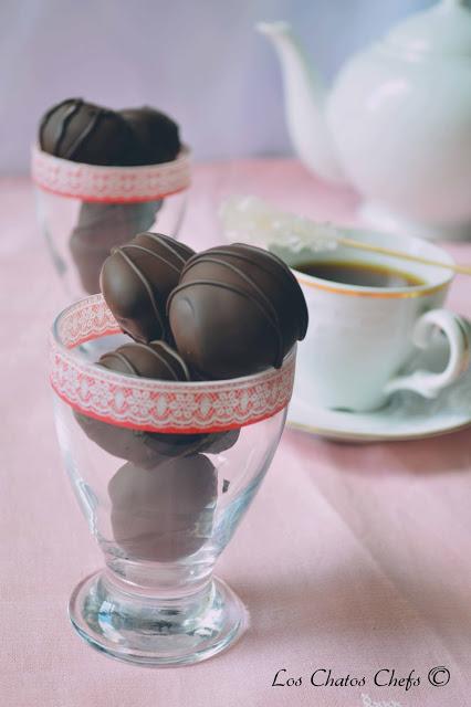 Trufas de mantequilla de cacahuete Trufas de mantequilla de cacahuete