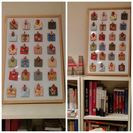 Nuestro calendario de adviento. Fácil, bonito y barato. Nuestro calendario de adviento. Fácil, bonito y barato.