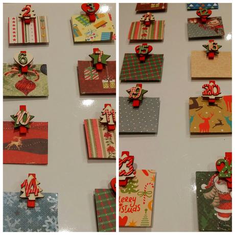 Nuestro calendario de adviento. Fácil, bonito y barato. Nuestro calendario de adviento. Fácil, bonito y barato.