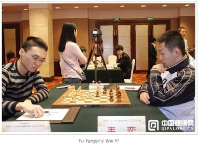 Wei Yi, el “témpano de Jiangsú”, en el China Chess King 2015 (III)