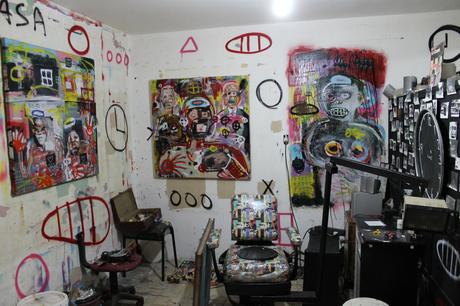 El lugar donde pinto. Jonás Fernández Artista