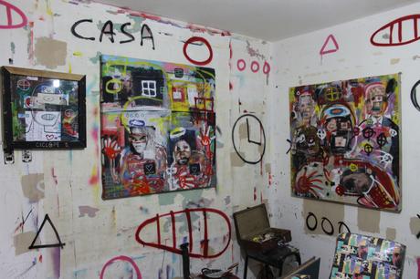 El lugar donde pinto. Jonás Fernández Artista