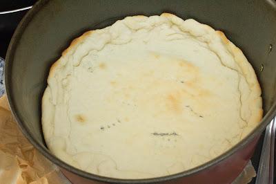 Quiché de pera, mozarella y cherrys Quiché de pera, mozarella y cherrys