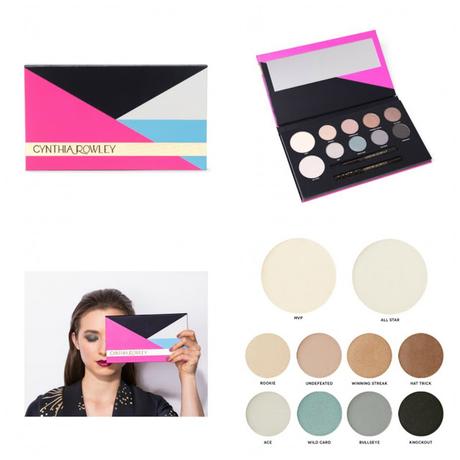 Cynthia Rowley Beauty The Game Face Eyeshadow Palette